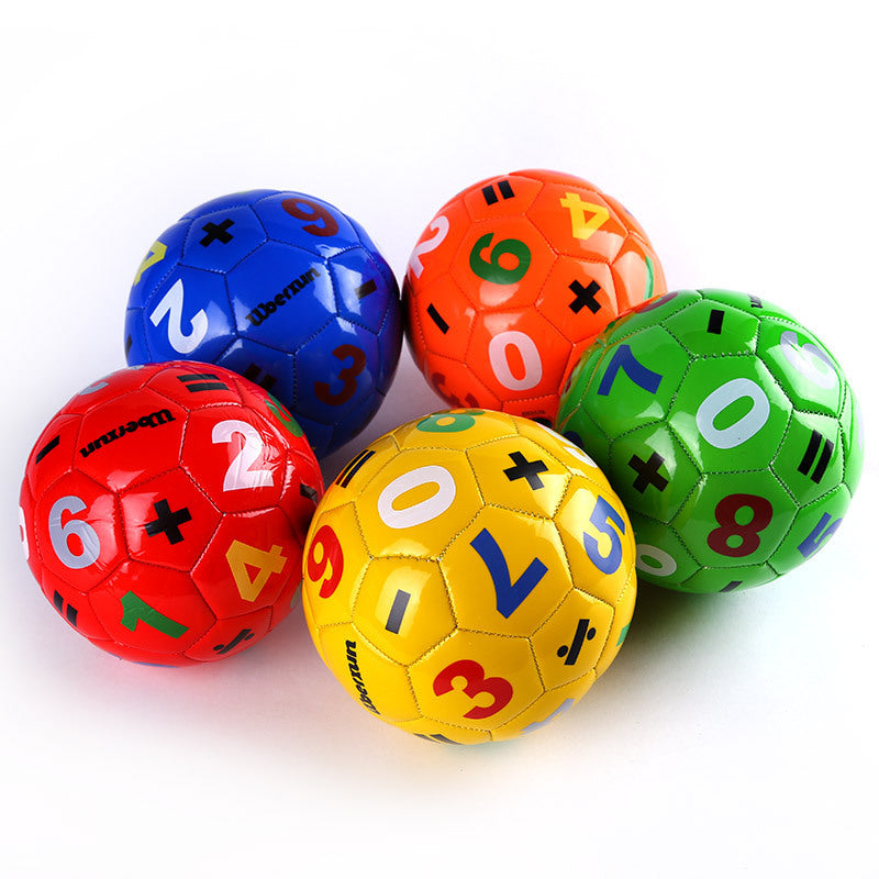 Kids Alphabet Soccer Ball Size 2 for Kindergarten Play