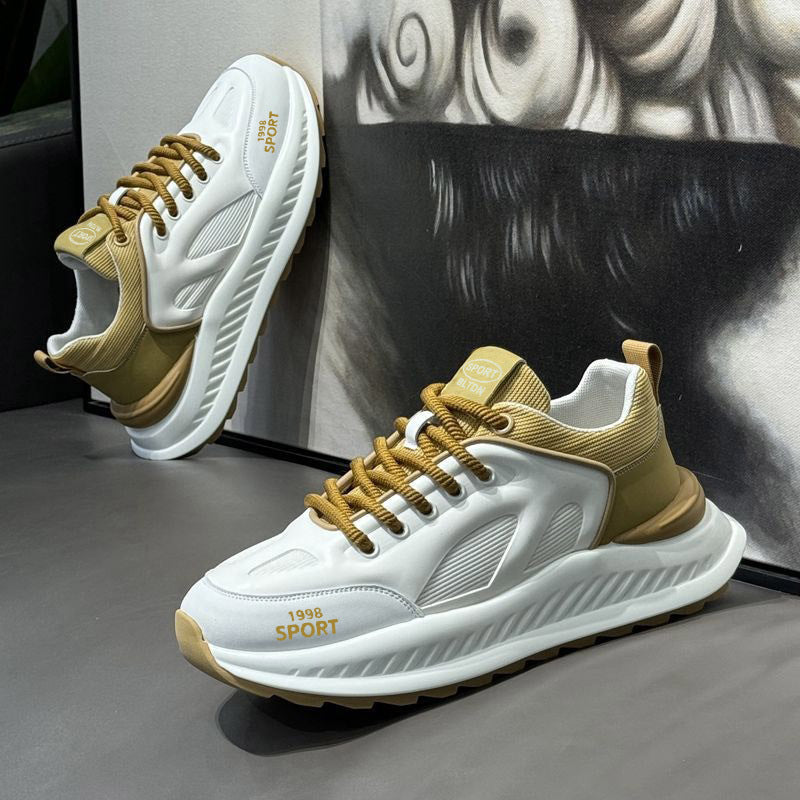 Cross-border men's breathable mesh sports shoes