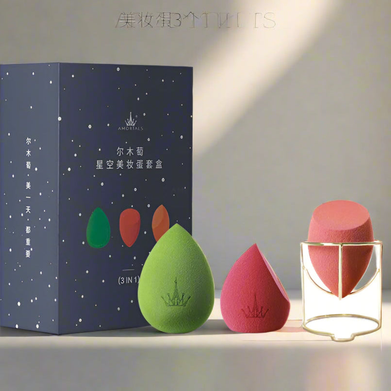 Soft Rebound Makeup Sponge – Wet & Dry Beauty Egg