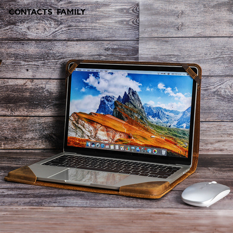 Genuine Leather Case for MacBook Pro 13.6" & Air 13"