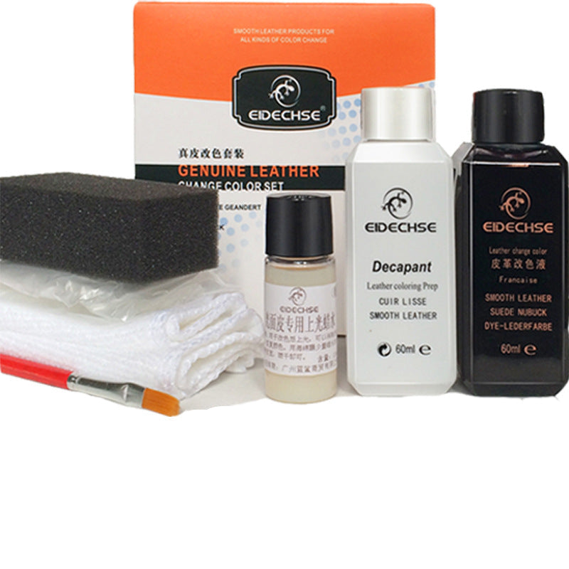 Leather Color Refurbishing and Dye Kit for Shoes and Others