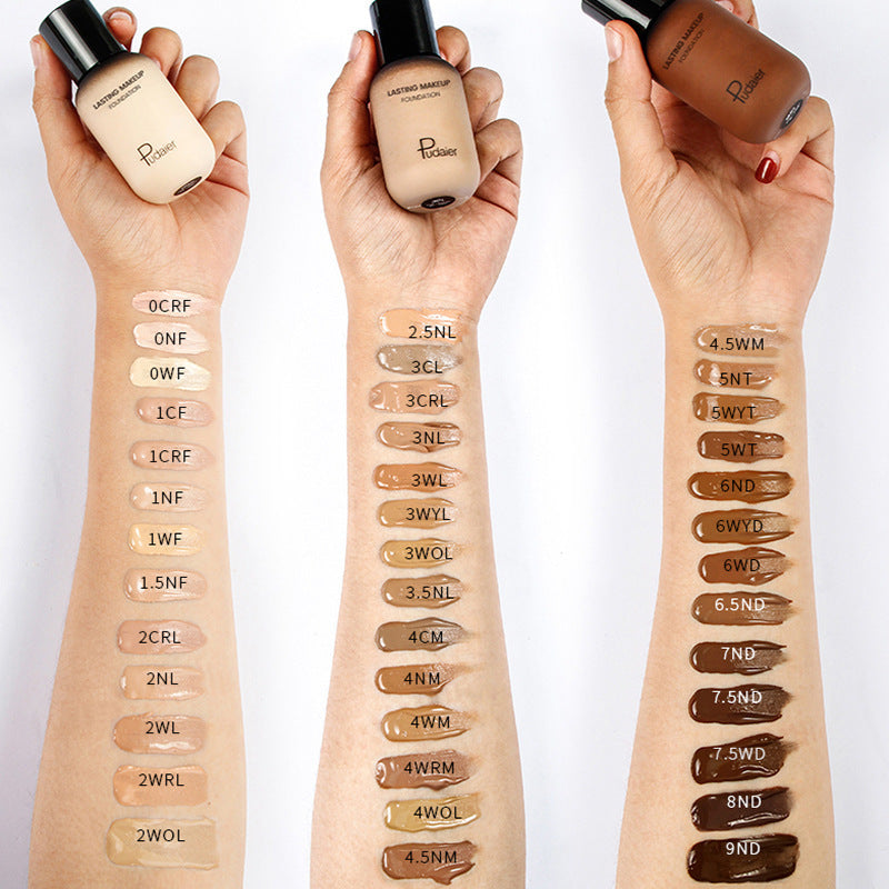Pudaier BB Cream Liquid Foundation Moisturizing Concealer