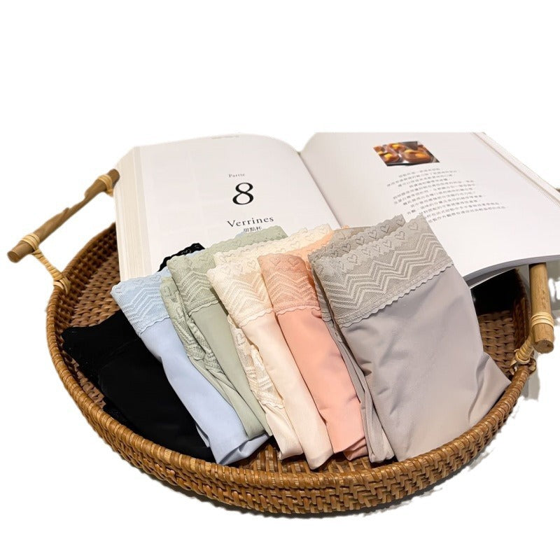 PACK OF - 6 Spring & Summer Ultra-Thin Ice Silk Underwear