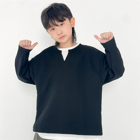 Boys’ Layered Long-Sleeve T-Shirt 2026 – Casual Trendy Top – Kids Fashion Nepal | Tudoholic