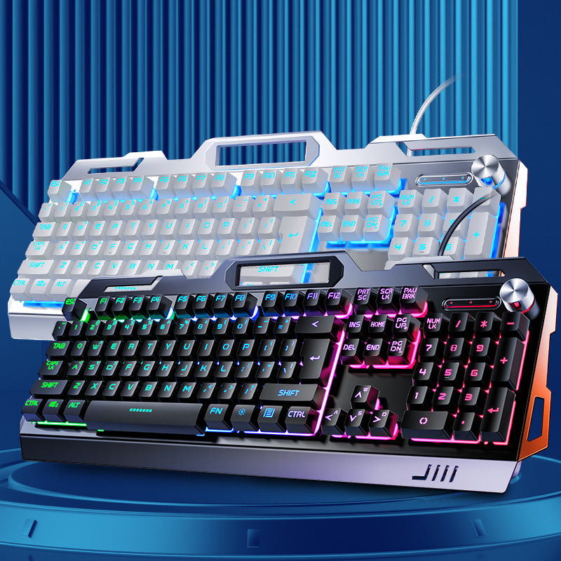 Silver Carving V2 Mechanical Gaming Keyboard RGB Wired