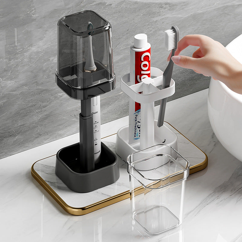 Travel Toothbrush Holder Cup – Portable & Draining Box