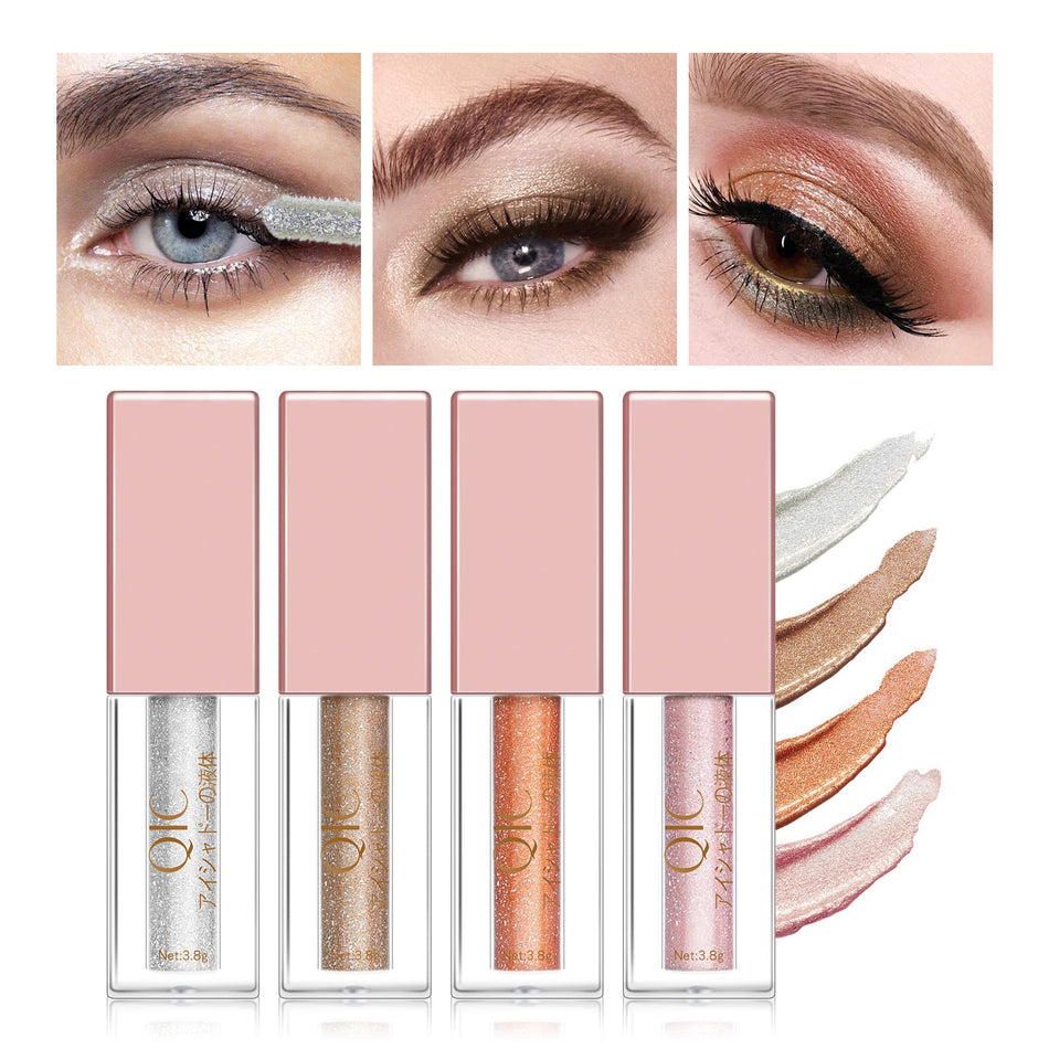 Diamond Pearlescent color Liquid Eyeshadow Set