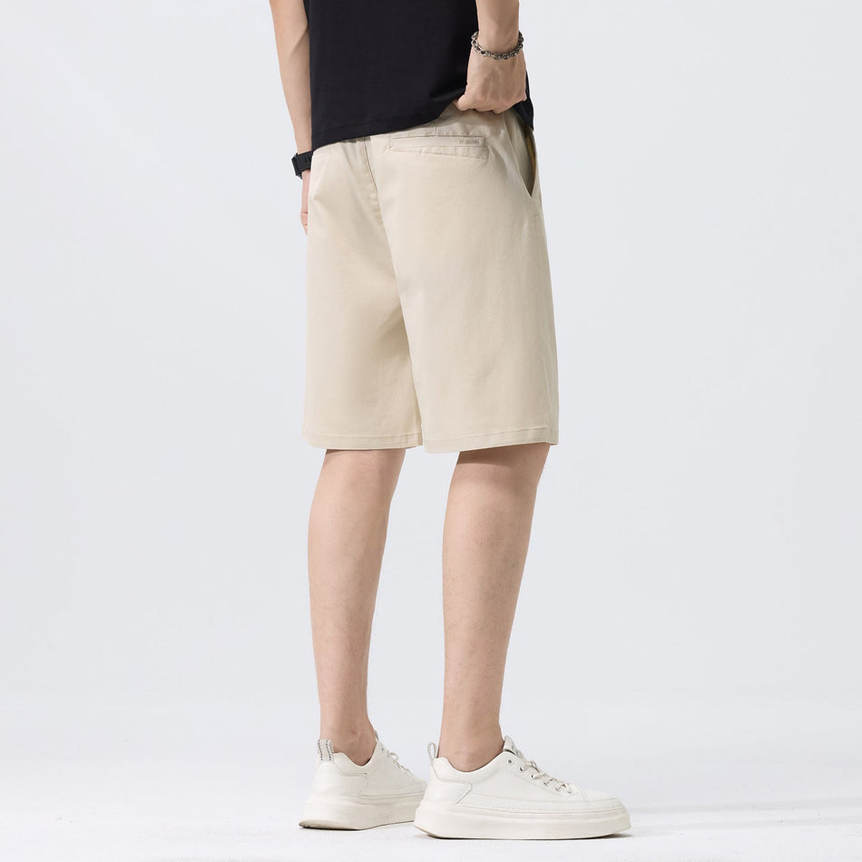 Men's Ice Cotton Outdoor Casual Straight Leg Shorts