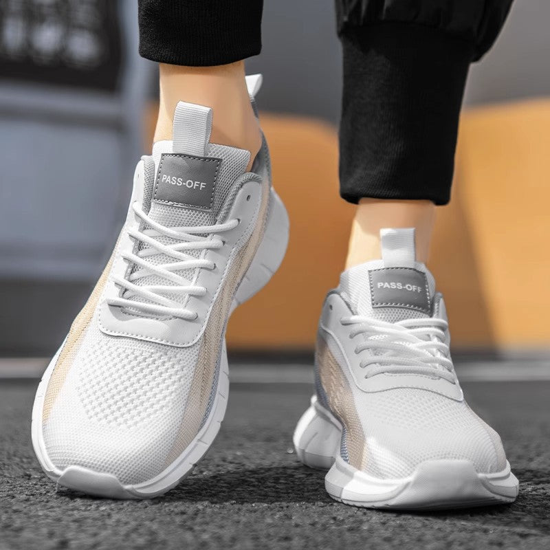 Plus Size Men’s Autumn Mesh Running Casual Shoes