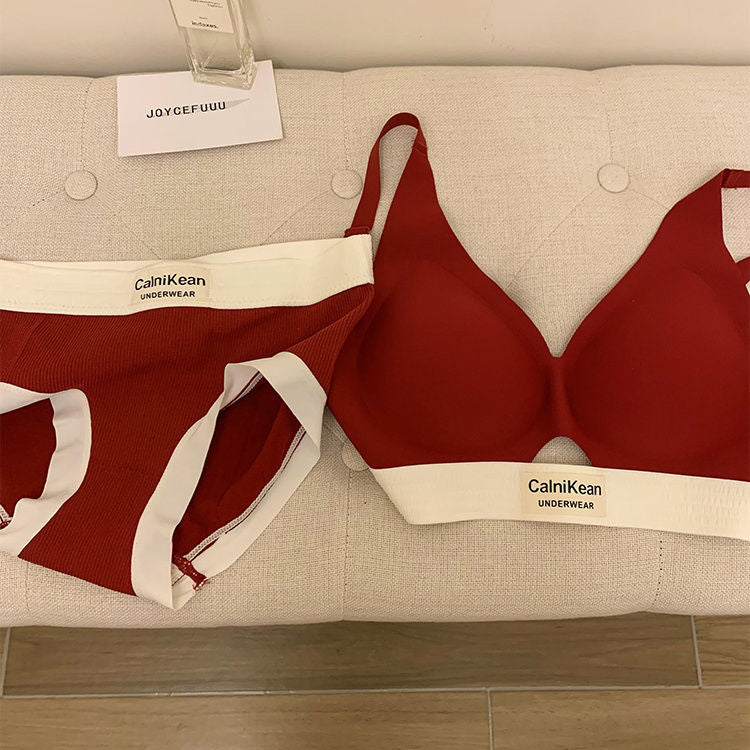 STOCK-Lifting seamless  breathable bra set