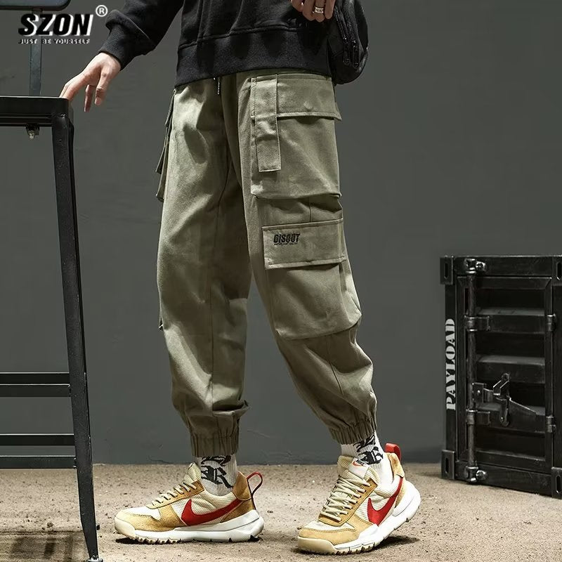 JKUIDOU 46 Japanese-Style Cargo Pants – Urban Comfort &