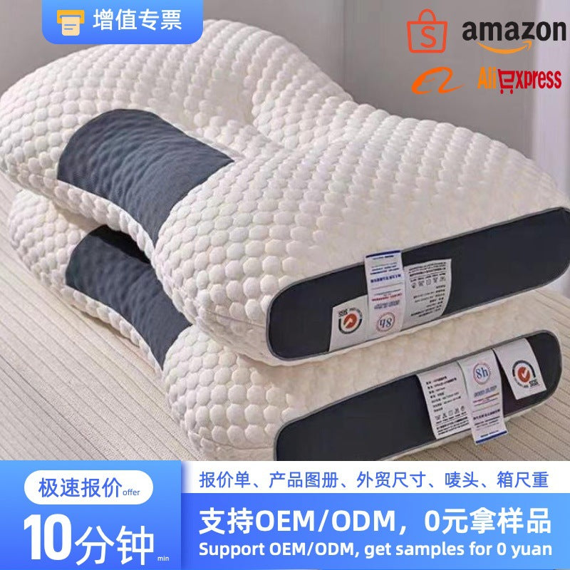 Cotton Spa Positioning Memory Pillow