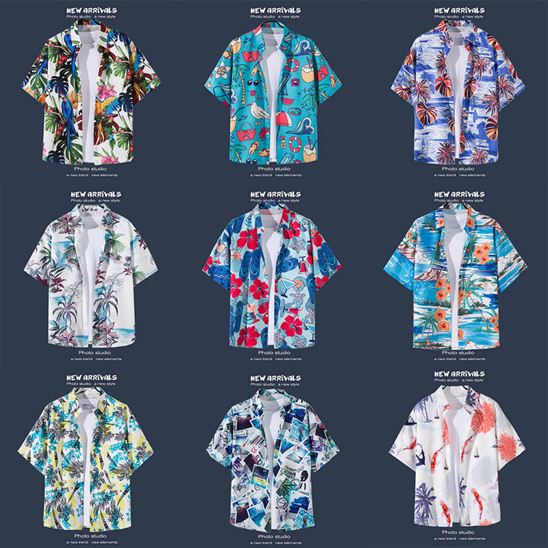 Floral Beach Shirt – Chill Vibes for Every Summer Escape