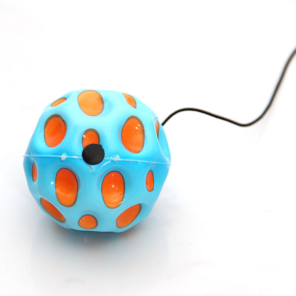 Wrist Elastic PU Moonstone Swing Ball Toy