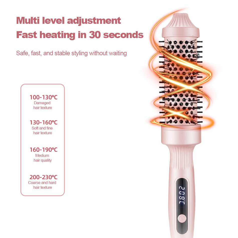 Electric Curling Comb with Digital Display for Large Waves