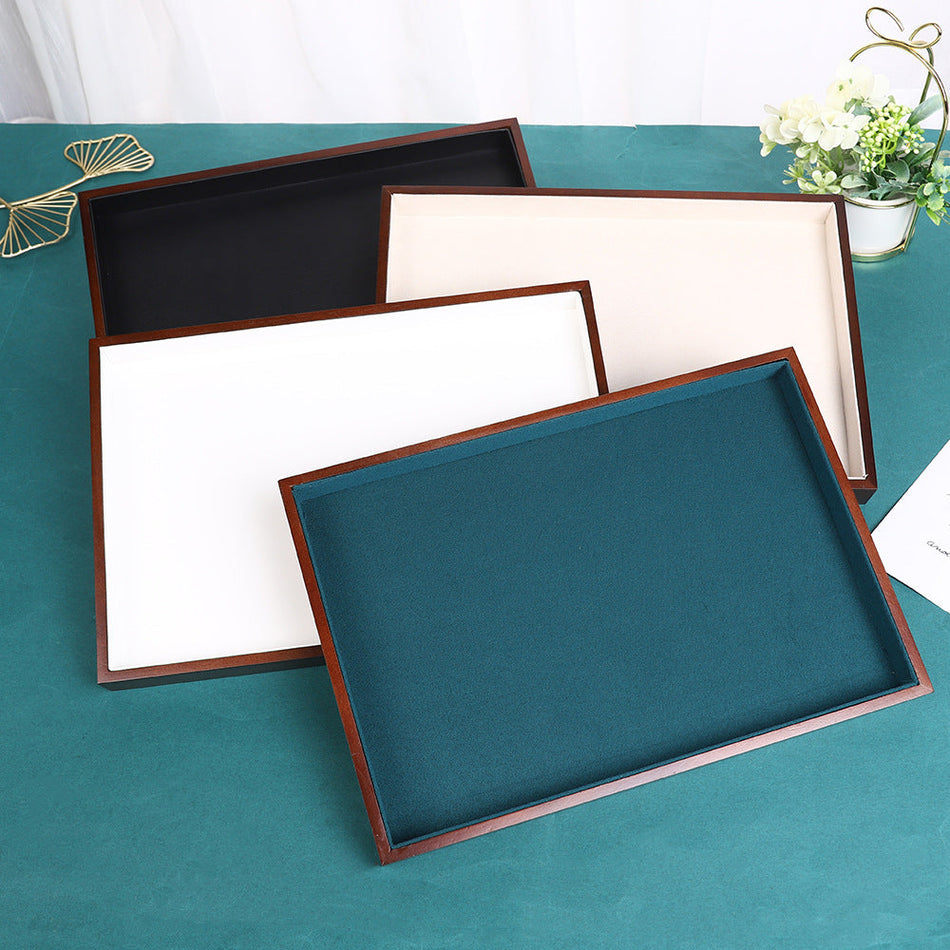 Black Walnut Jewelry Display Tray for Accessories