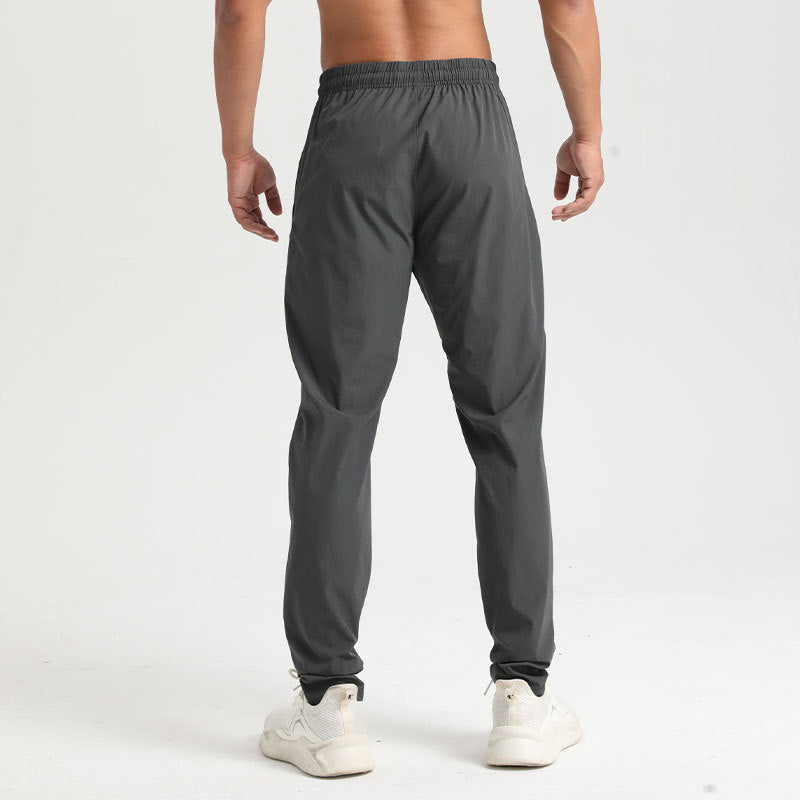 Men's Quick-Dry Sports Pants – Ice Silk Running & Fitness