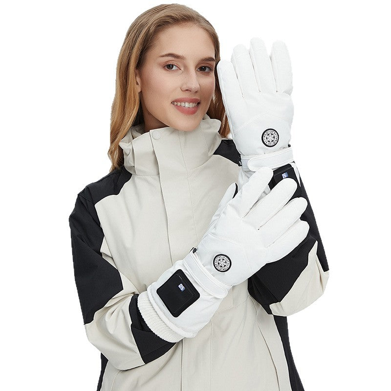 USB Electric Heating Winter Gloves for Outdoor & Skiing