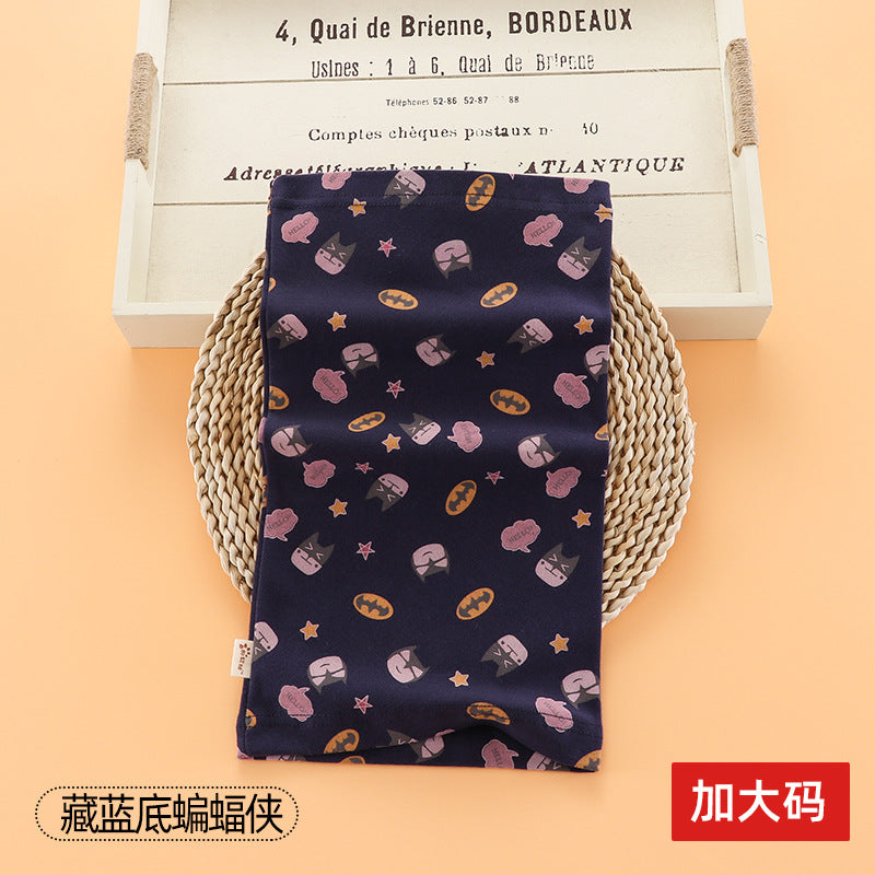 Kids’ Cartoon Scarf Set – Windproof Warm Neck Spring Autumn