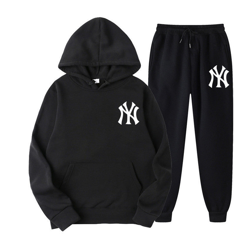 Men’s Hooded Pullover Tracksuit – Active Fit & Style Combo