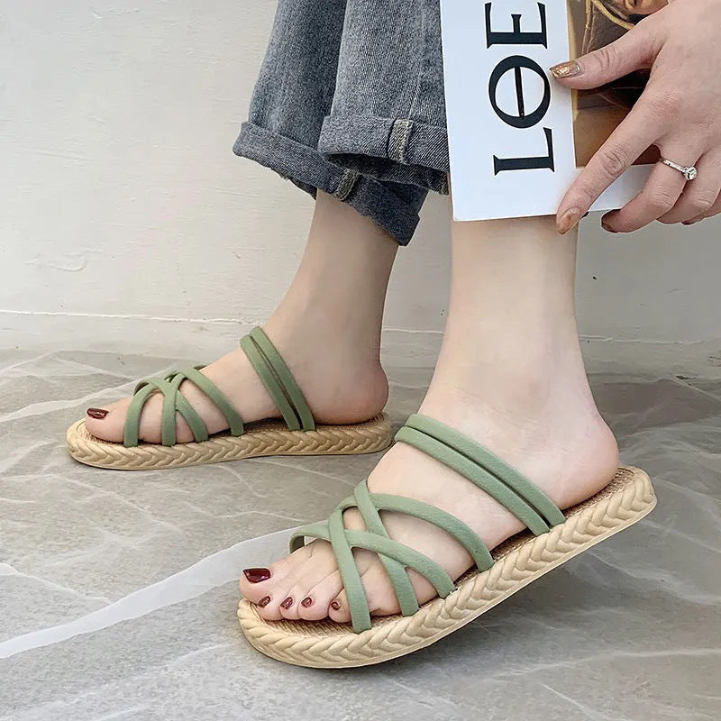 STOCK-Summer New Women's Slippers