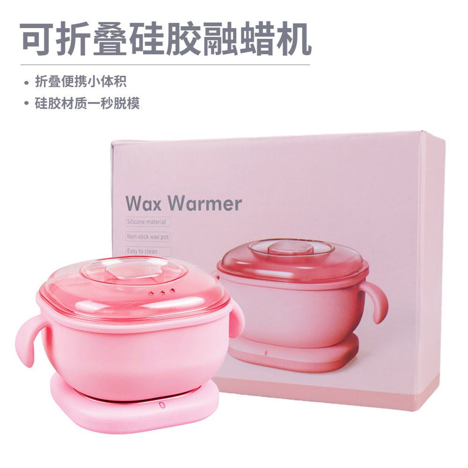 Foldable Silicone Wax Pot – Portable Wax Melting & Heating