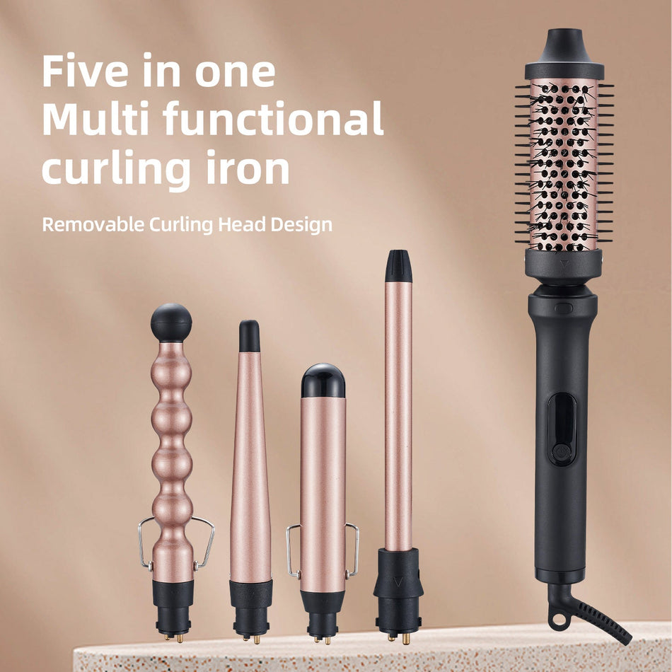 5-in-1 Multi-Functional Hair Curling Wand