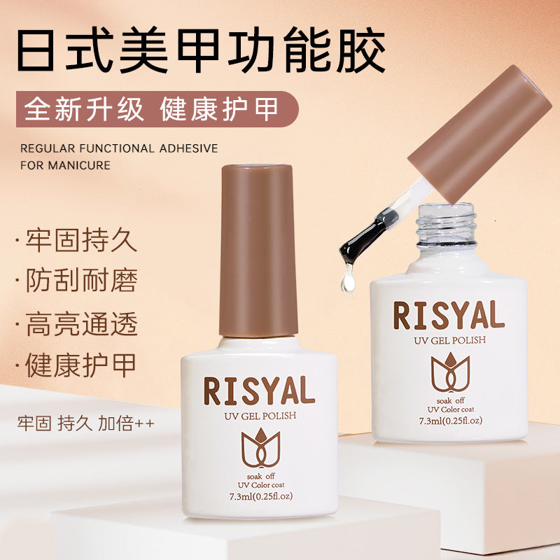 RISYAL Functional Nail Glue – Reinforced Frosted Seal