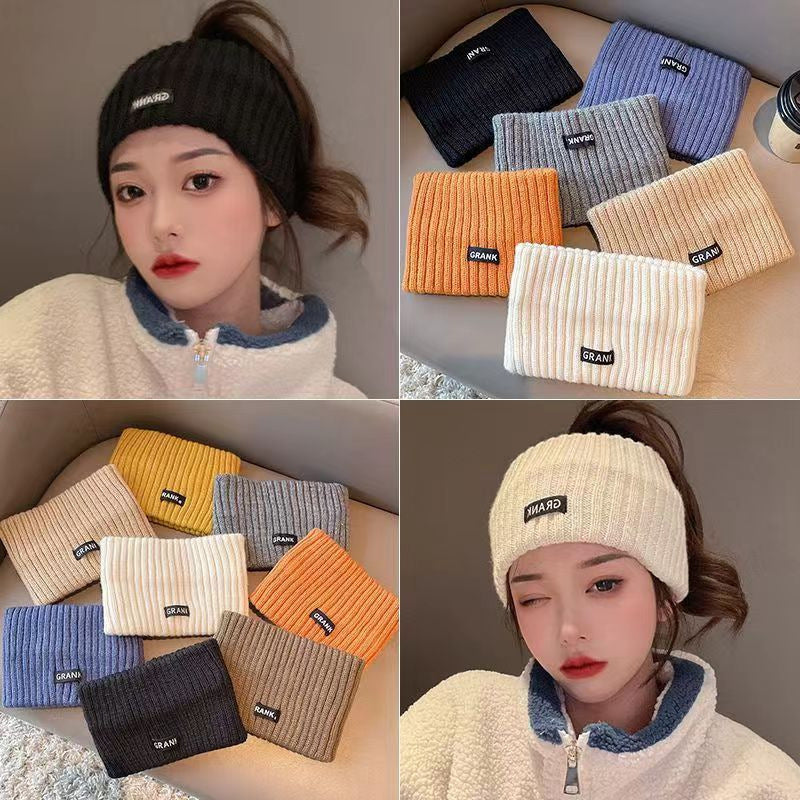 Autumn Winter Sports Face Wash Ear Protector Headband Womens