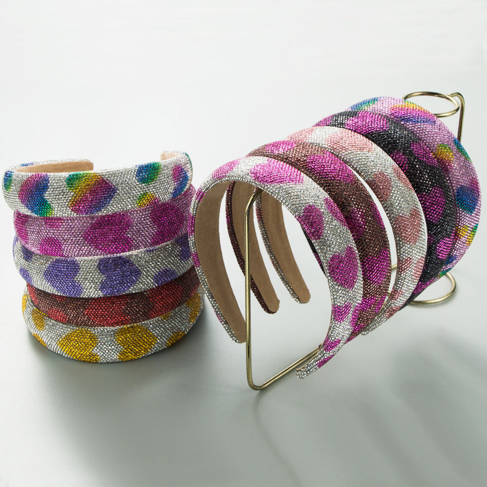 Diamond Love Star Wide Headband