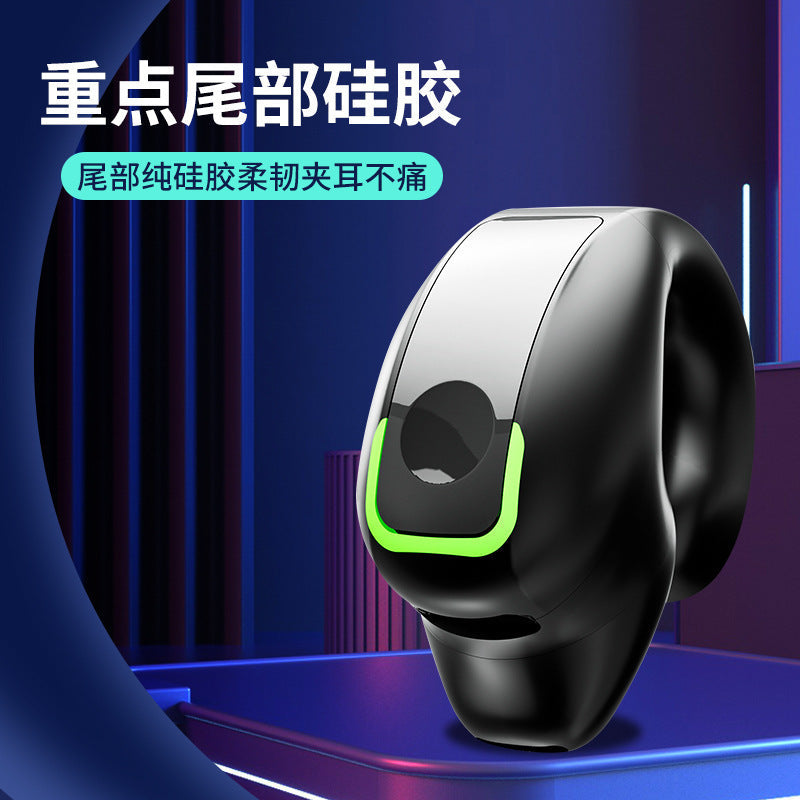 GD28 Clip-On Bluetooth Earphone Single Ear Sports