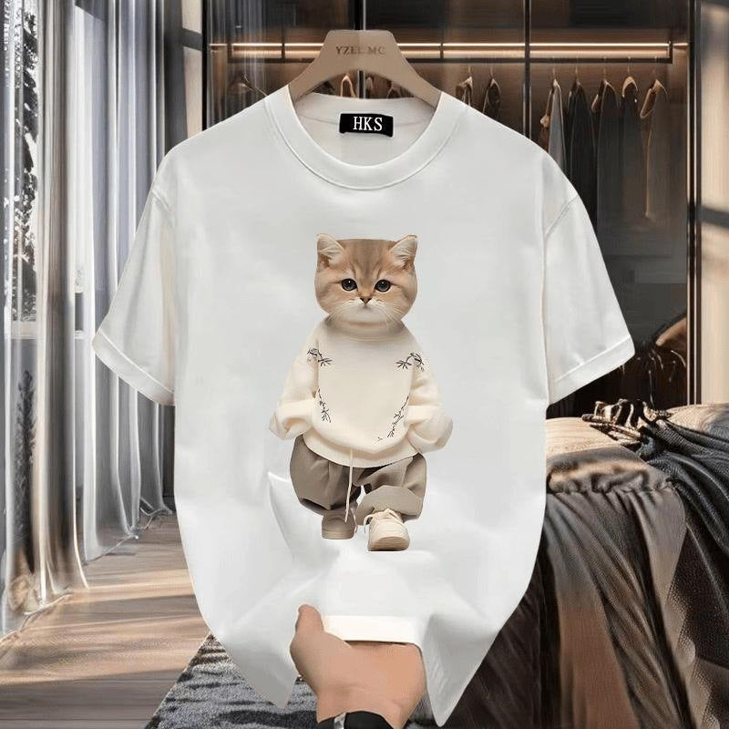 INSTOCK-Premium Pure Cotton Men's T-Shirt – Soft & Stylish