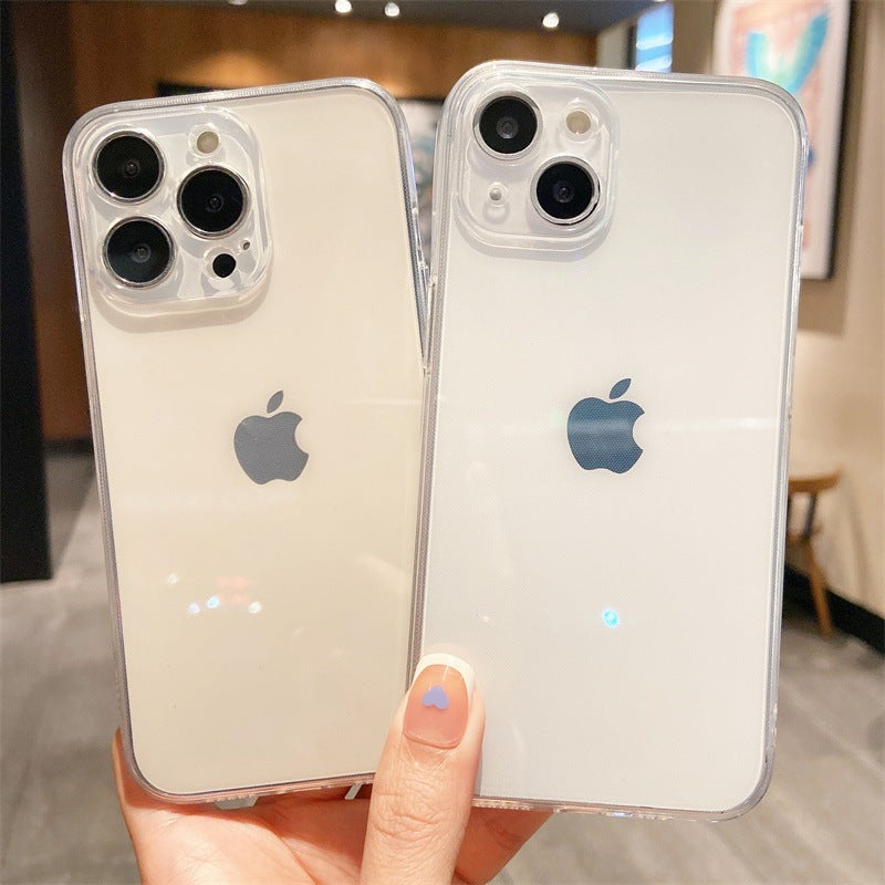 Clear Silicone Case for iPhone 11–14 & XR Series