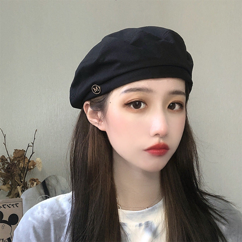 Black Beret – Spring Summer Instagram Hat