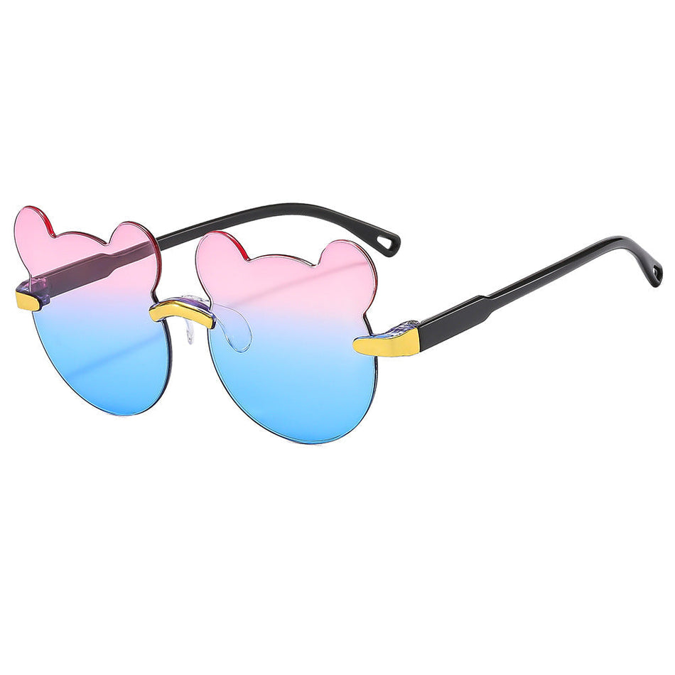 Cute Bear Kids Anti-UV Sunglasses for Boys & Girls