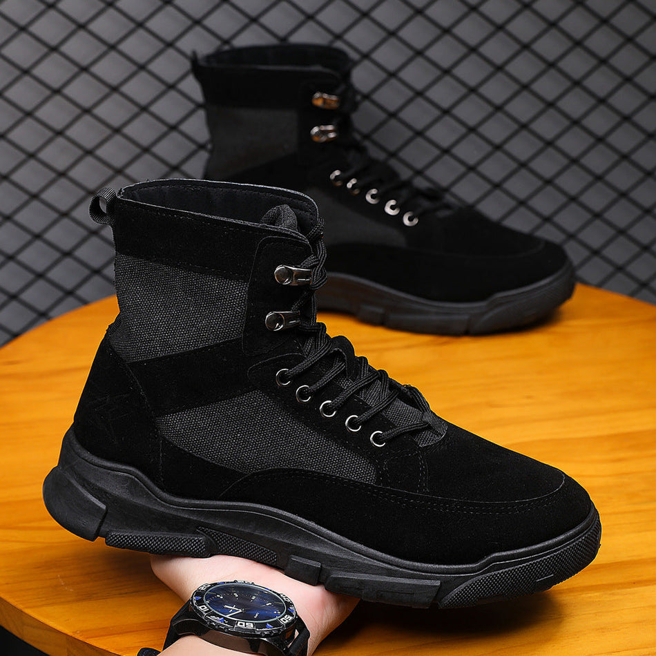 STOCK-Vintage Martin Boots – Men’s Casual Outdoor Mountaineering