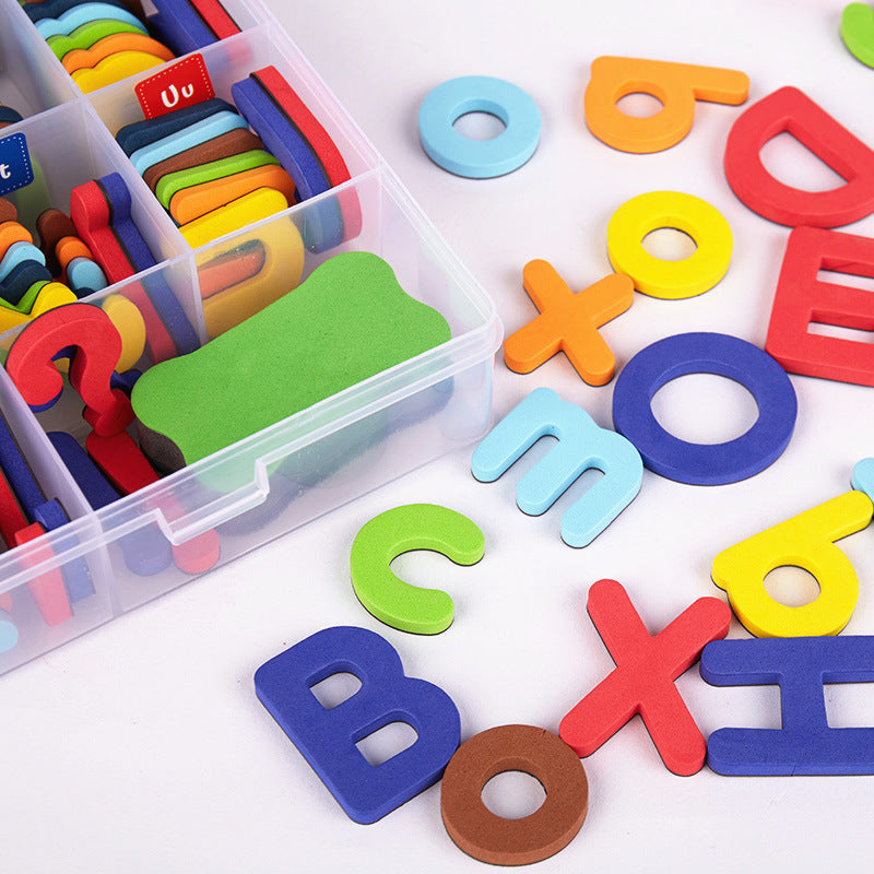 Magnetic English Letter Spelling Toy Set for Primary KidsPro
