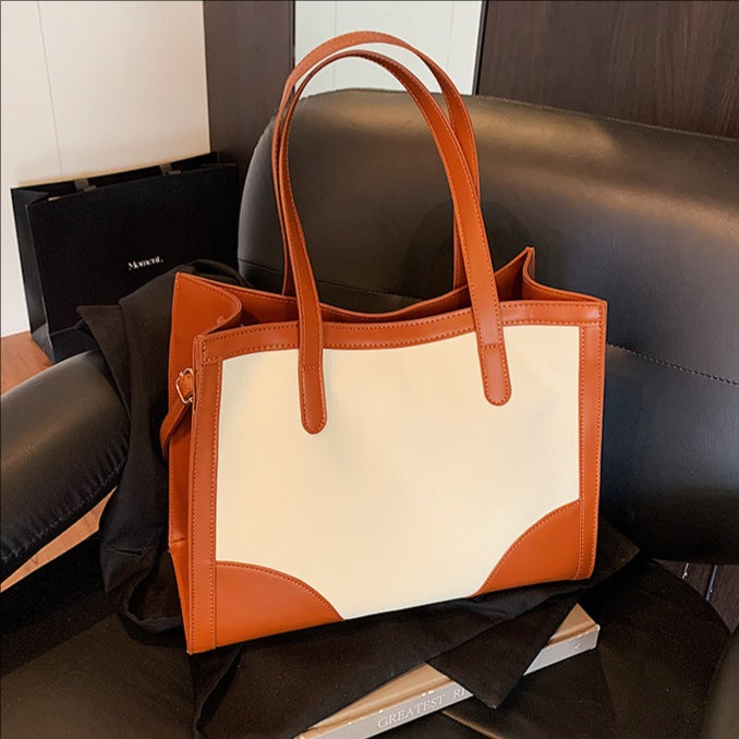 Two-Tone High-End Handbag
