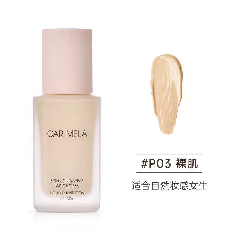CARMELA New Square Bottle Liquid Foundation – Fine Makeup Base