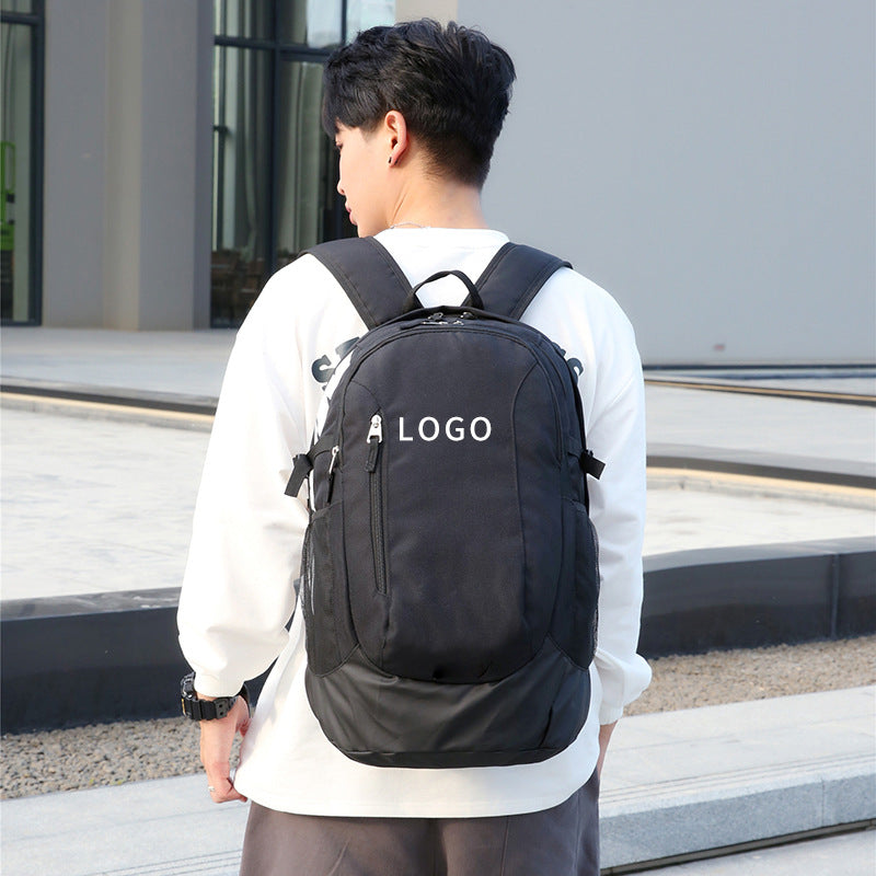 Letter Print Trendy Backpack – Korean Style for Men