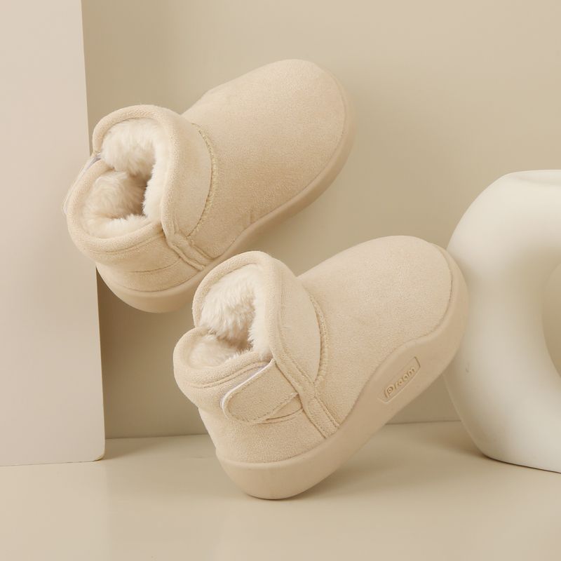 Winter Baby Snow Boots – Fleece-Lined Soft Sole Shoes