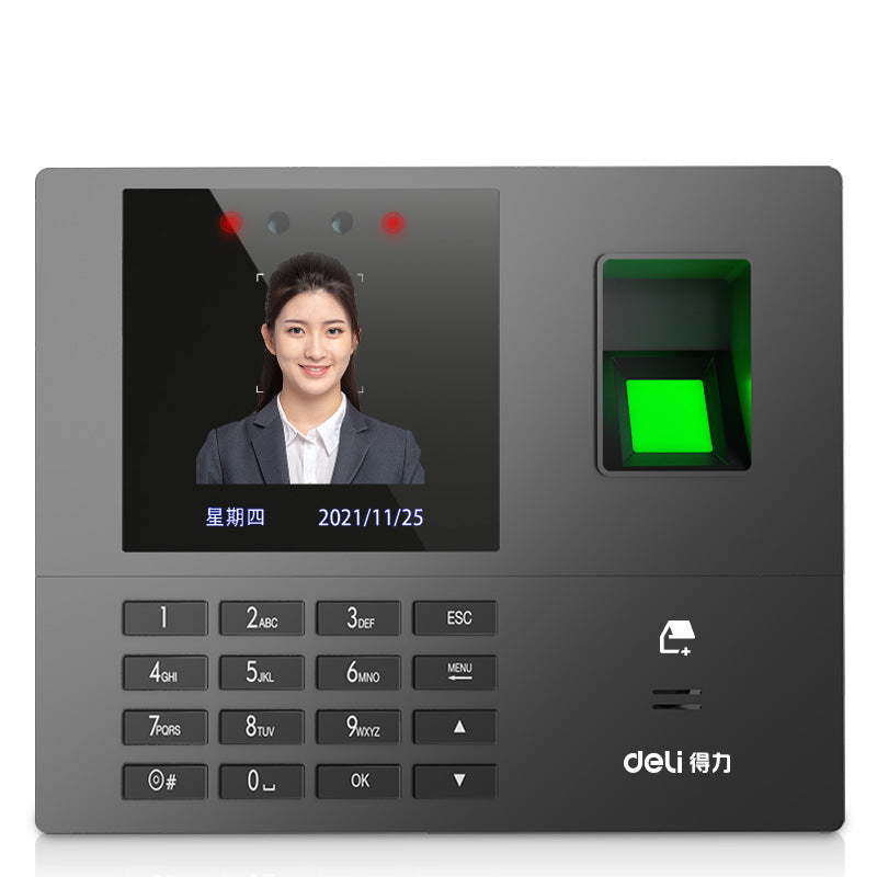 Deli 34521CS Face & Fingerprint Attendance Machine