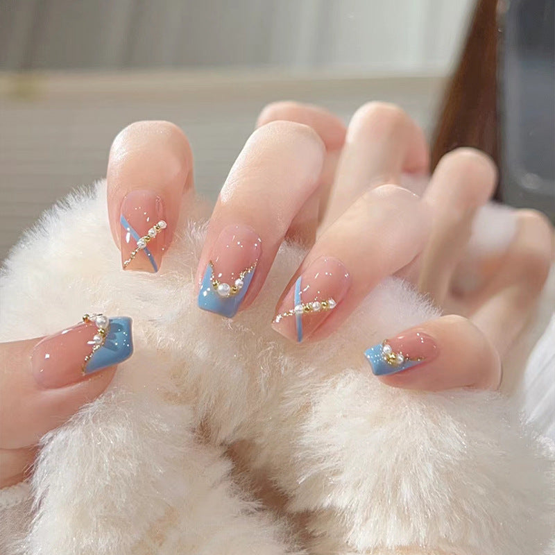 Pure White High-End Wearable Nail Set