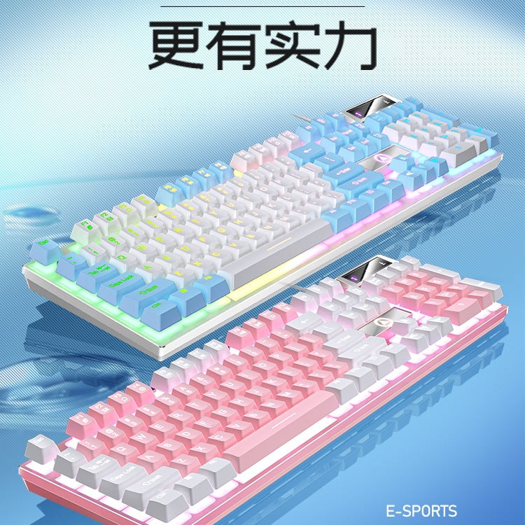 Silver Eagle K500 Mechanical Feel Keyboard Set
