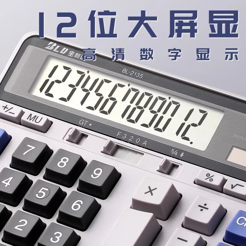 Solar Multifunction Calculator for Financial Accounting