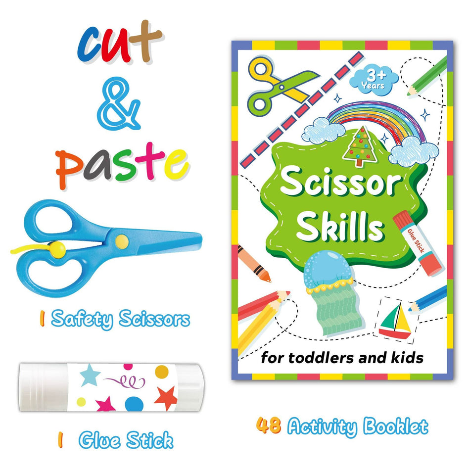 DIY Paper-Cut Cartoon Craft Kit – Kids Educational Toy