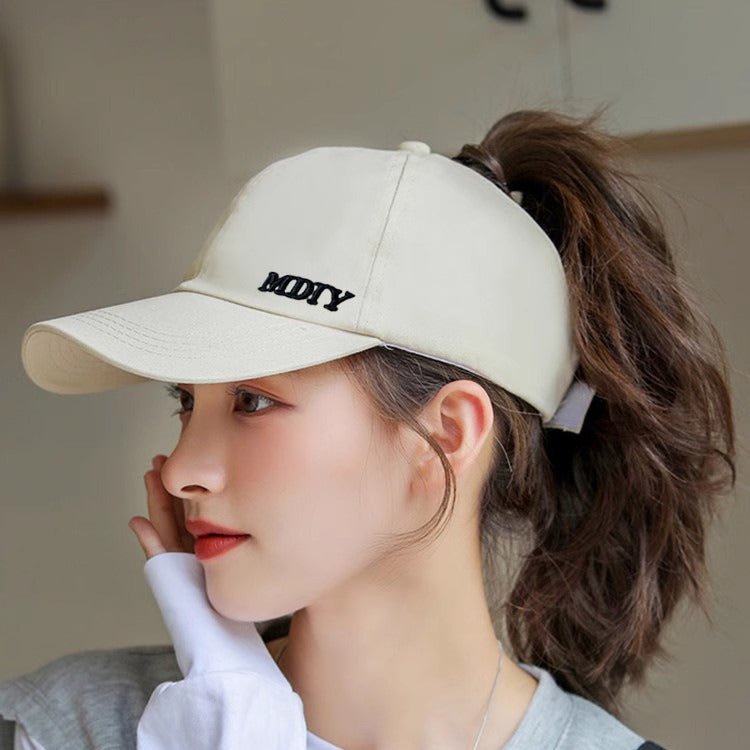 High Ponytail Baseball Cap for Women