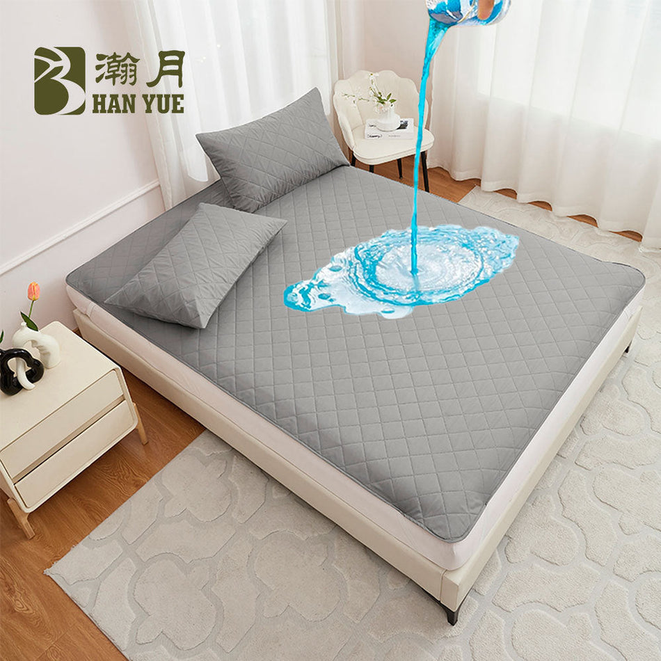 Waterproof Cotton Anti-Slip Bed Sheet – Thick & Durable 🛏️