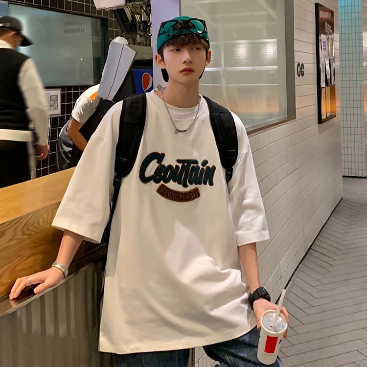 Heavy Cotton Oversize T-Shirt – Men’s 2024 Summer Tee