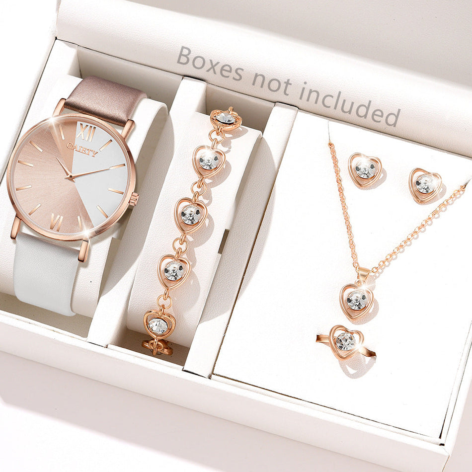 Women's Premium Two-Tone Hong Kong Style Retro Quartz Watch